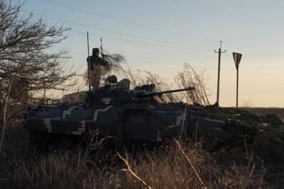 Один украинский военнослужащий стал жертвой обстрела в Донбассе
