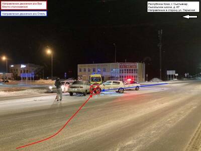 В Сыктывкаре молодой водитель стал виновником ДТП через 20 дней после получения прав