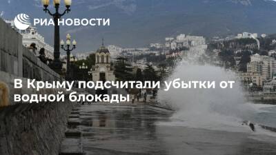 Член парламента Крыма Трофимов: убытки от водной блокады превысили 150 миллиардов рублей