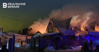 В Зеленодольском районе Татарстана произошел пожар — два человека погибли
