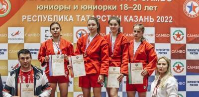 Краснодарские самбисты завоевали три медали на всероссийском турнире