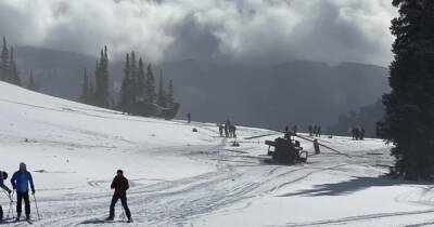 В Америке два боевых вертолета Blackhawk рухнули на спуск горнолыжного курорта (видео)