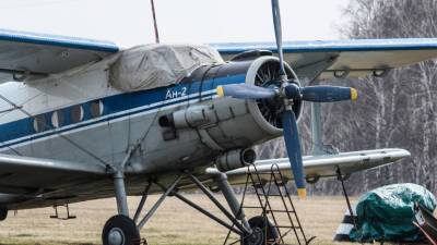 В Казахстане при посадке загорелся самолет Ан-2