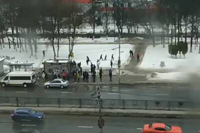Рязанка прокомментировала массовую драку на Московском шоссе