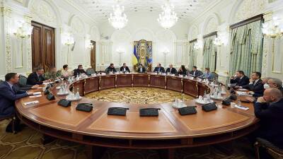 СНБО Украины решил ввести режим ЧС на территории страны