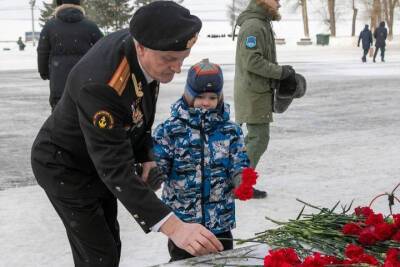 В Архангельске прошли мероприятия памяти о героях Отечества