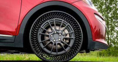 Новый электромобиль Chevrolet получит революционные шины: они не боятся прокола