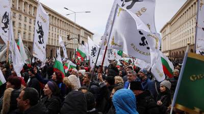 В Болгарии проходит акция протеста против зеленых сертификатов