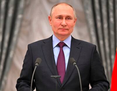 Путин записал видеообращение к россиянам 23 февраля