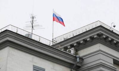 Российское посольство в Киеве спустило флаги - capital.ua - Россия - Украина - Киев - Львов