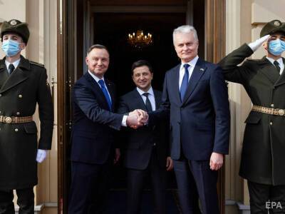 "Разом до перемоги!" Президенты Польши и Литвы прибыли в Украину