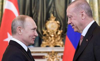 Эрдоган — Путину: Турция не признает шаги, направленные против территориальной целостности Украины