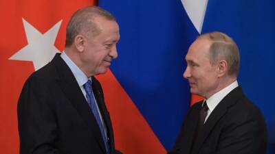Эрдоган обсудил по телефону с Путиным ситуацию вокруг Украины
