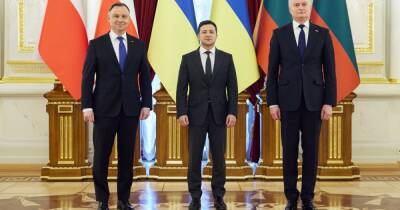 Встреча Зеленского, Дуды и Науседы в Киеве: о чем говорили президенты Украины, Польши и Литвы
