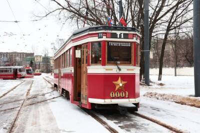 Ретро-трамвай телеканала «Санкт-Петербург» совершил свой первый рейс