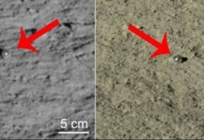 Китайский луноход обнаружил необычные шарики на темной стороне Луны (фото)