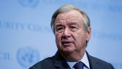 Генсек ООН Гутерреш призвал к немедленному прекращению конфликта на Украине