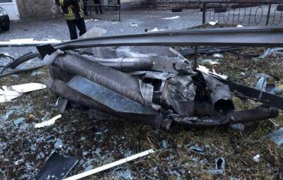Советник главы МВД Украины опубликовал фото «останков снаряда» из Киева
