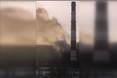 Жители Кировского района сообщили о пожаре рядом с ТЭЦ
