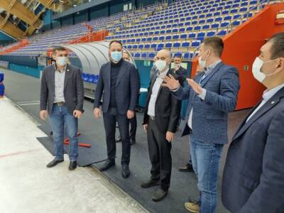 Первый замминистра спорта РФ Азат Кадыров прибыл в Кузбасс