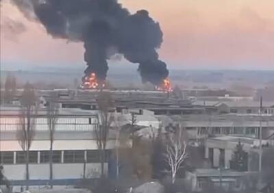 Генштаб Украины сообщил о бомбардировке аэропортов Киева и других городов