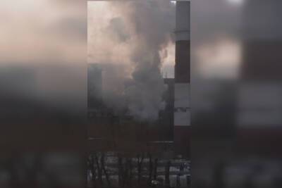 Пожар рядом с ТЭЦ в Кировском районе локализовали