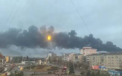 Ситуация на западе Украины: Россия атаковала аэропорт Луцка, во Львове слышны сирены