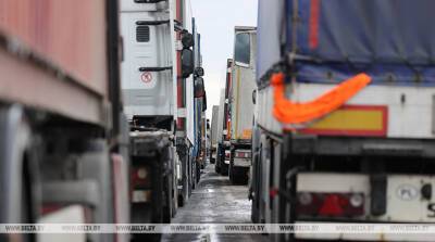 ГПК: за сутки количество скопившихся грузовиков на въезд в ЕС существенно не изменилось