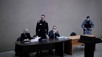 Навальный на суде в колонии осудил войну с Украиной