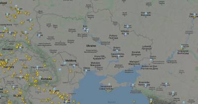 Україна закрила повітряний простір для всіх цивільних рейсів. Очікується кібератака на авіадиспетчерську службу