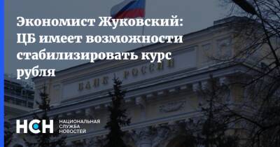 Экономист Жуковский: ЦБ имеет возможности стабилизировать курс рубля
