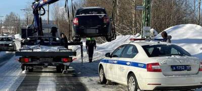 В Петрозаводске инспекторы поймали пять пьяных водителей 23 февраля