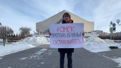 В России проходят пикеты против войны в Украине