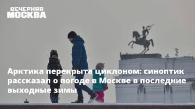 Арктика перекрыта циклоном: синоптик рассказал о погоде в Москве в последние выходные зимы