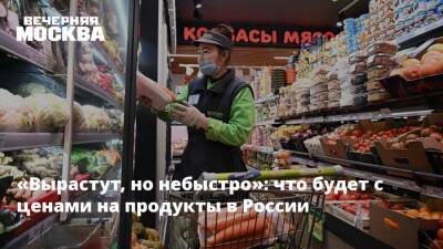 «Вырастут, но небыстро»: что будет с ценами на продукты в России