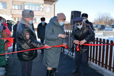 В Сычевском районе открыли новый участковый пункт полиции