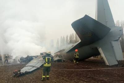 Самолет ВСУ упал под Киевом, погибли пять человек