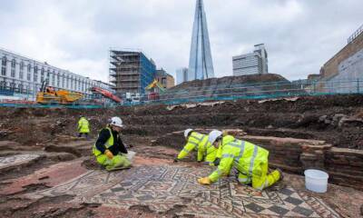 В Лондоне найдена роскошная римская мозаика (Фото)