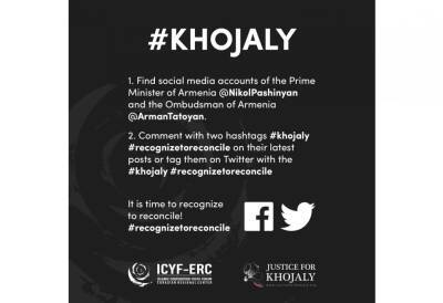 ЕРЦ Молодежного Форума ОИС проводит уникальную кампанию для международного признания Ходжалинской трагедии (ФОТО)