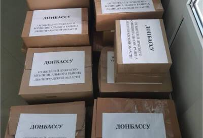 Лужский район Ленобласти присоединился к акции по сбору гумпомощи беженцам из ДНР и ЛНР