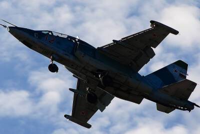 Минобороны сообщило об аварии российского Су-25 на Украине