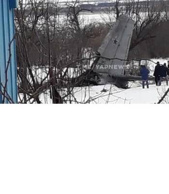 Российский штурмовик Су-25 рухнул на землю в Воронежской области