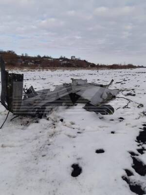 Baza: в Воронежской области, возможно, из-за снаряда разбился российский самолет