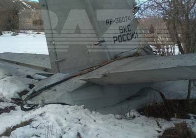 В Воронежской области упал самолет Ан-26