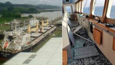 Турецкие СМИ сообщили о бомбе, попавшей в турецкое судно в Черном море