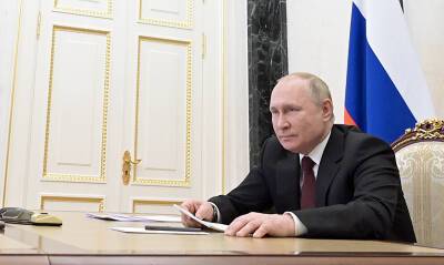 "Это вынужденная мера": Путин о спецоперации на Украине