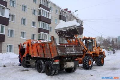 Силы дорожников сегодня сосредоточатся на расчистке центра Южно-Сахалинска