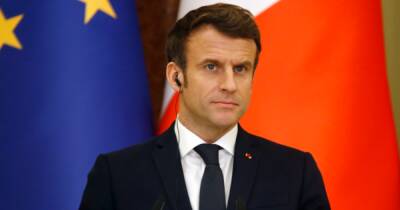 Макрон заявил, что Франция предоставит Украине военную технику