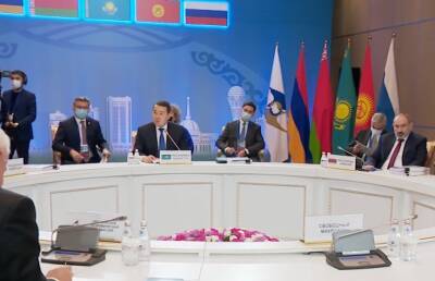 Сотрудничество в ЕАЭС обсуждают главы правительств в Казахстане