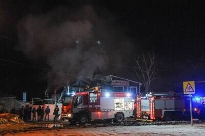 В Тамбове загорелся частный дом, погибших нет